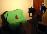 Advanced green screen technique
